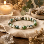Bracelet en Agate Arbre — vue d'ambiance du bijou naturel